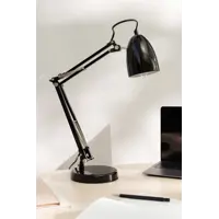 Рабочая лампа настольная Inspire John цвет чёрный