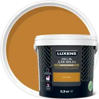 Эмаль для пола Luxens полуглянцевая 0.9 кг цвет дуб