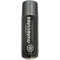 Эмаль для дисков Molecules цвет серебро 520 мл