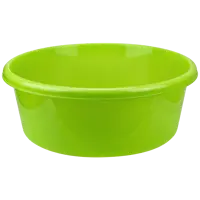 Таз круглый 8 л цвет ярко-зеленый