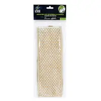 Мочалка из крапивы и хлопка средней жёсткости с эффектом пилинга 70x11 см