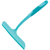 Водосгон для стекол Palisad Home 23x25 см цвет голубой