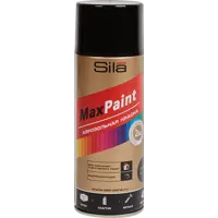 Краска аэрозольная универсальная Sila SILP9005 цвет черный 520 мл