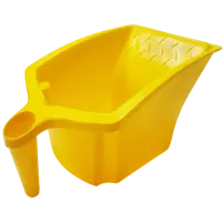 Ванночка для краски с ручкой цвет желтый 2 л