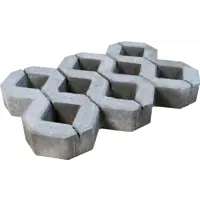 Газонная решетка 400x600x100 мм серый