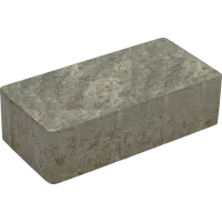 Плитка тротуарная BRAER прямоугольник 200x100 мм цвет Туман толщина 60 мм