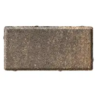 Плитка тротуарная BRAER прямоугольник 200x100 мм цвет Каштан толщина 40 мм