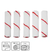 Валик сменный для лака Dexter 110Мм 5 шт