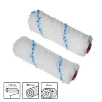 Валик сменный для водных красок Dexter 110 мм 2 шт