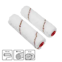 Валик сменный для алкидных красок Dexter 110 мм 2 шт