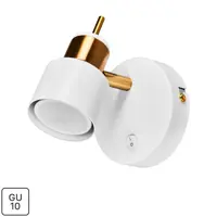 Спот поворотный Arte Lamp Almach 1 лампа GU10 3 м² цвет белый