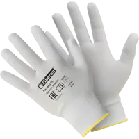 Перчатки рабочие тонкие для поклейки обоев нейлоновые размер 10/XL