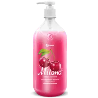 Жидкое крем-мыло Grass Milana Спелая черешня 1 л