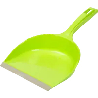 Совок Inloran с кромкой пластик цвет салатовый