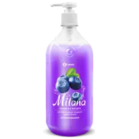 Жидкое крем-мыло Grass Milana Черника 1 л