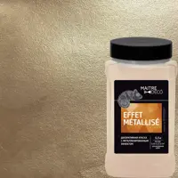 Краска декоративная Maitre Deco Effet Metallise Laiton полуглянцевая эффект металла 0.3 кг