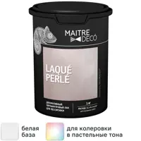 Лак декоративный перламутровый Maitre Deco «Laque Perle» для лессировки 1 кг