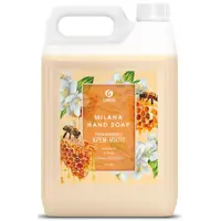 Жидкое крем-мыло Grass Milana Молоко и мед 5 кг