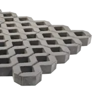 Газонная решетка 600x400x80 мм серый