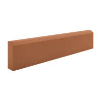 Камень бортовой 1000x200x80 мм красный