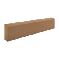 Камень бортовой 1000x200x80 мм коричневый