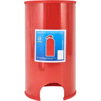 Подставка под огнетушитель Фаэкс ОГН-П15, 170x312x170 мм, металл, цвет красный