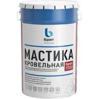 Мастика кровельная битумно-полимерная Брит Кровля-Р 20 кг