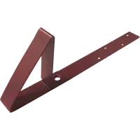 Снегозадержатель для гибкой черепицы RAL 3005 красный