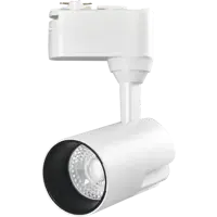 Трековый светильник спот светодиодный Wolta WTL-15W/01W 15 Вт 6 м² цвет белый