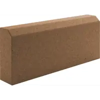 Камень бортовой 500x200x80 мм цвет коричневый