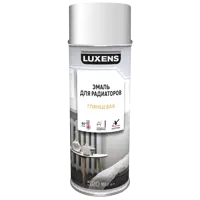 Эмаль аэрозольная для радиаторов Luxens глянцевая цвет белый 520 мл