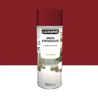 Эмаль аэрозольная декоративная Luxens глянцевая цвет пурпурно-красный 520 мл