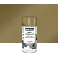 Эмаль аэрозольная декоративная Luxens сатинированная металлик цвет золотой 210 мл