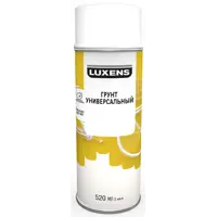 Грунт аэрозольный универсальный Luxens матовый цвет белый 520 мл