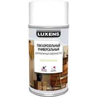 Лак аэрозольный алкидный Luxens сатинированный бесцветный 210 мл