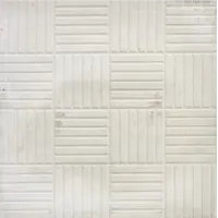 Плитка тротуарная Паркет 300x300x30 мм цвет серый