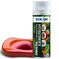 Эмаль аэрозольная с эффектом хамелеон Vixen цвет пламенный закат 0.52 л