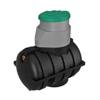 Септик Rostok Дачный черный 150 л 450 л/сутки