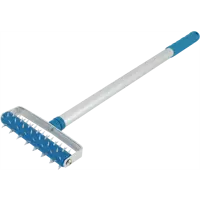 Валик игольчатый для гипсокартона телескопический Hardy 150 мм бюгель 6 мм