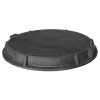 Люк ППК тип Л 580x60 мм до 3 т черный полимерпесчаный