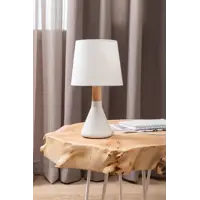 Настольная лампа Inspire Marseille E14 дерево белая