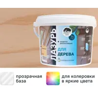 Лазурь для дерева Mighty Oak бесцветная 2 л