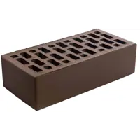 Кирпич облицовочный M150 BRAER коричневый 250x120x65 мм 1 НФ