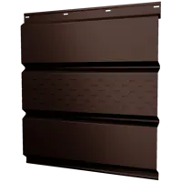 Софит металлический с перфорацией 3 м 0.45 мм RAL 8017