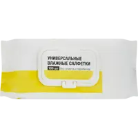 Салфетки влажные универсальные LMBP01, 100 шт.