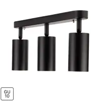 Спот поворотный Ritter Arton 59935 7 3 лампы GU10 цвет черный