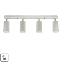 Спот поворотный Ritter Arton 4 лампы GU10 цвет белый