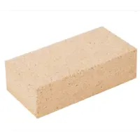 Кирпич шамотный огнеупорный Новомосковск ШБ-5 светло-желтый 230x114x65 мм