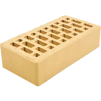 Кирпич облицовочный Ярославль М150 слоновая кость гладкий 250x120x65 мм 1 НФ