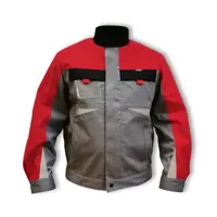 Куртка рабочая Крэт цвет серый/черный/красный размер M рост 170-176 см